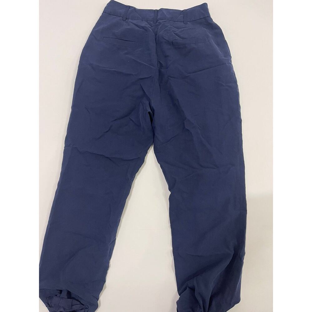 Leith Pants Soft Jogger Blue Size Medium Side Zipper - Picture 2 of 5